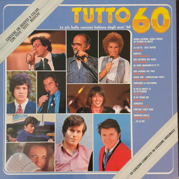 Copertina di Tutto 60 (Le Più Belle Canzoni Italiane Degli Anni '60), Various
