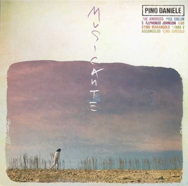 Copertina di Musicante, Pino Daniele